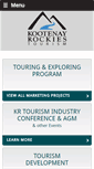 Mobile Screenshot of krtourism.ca